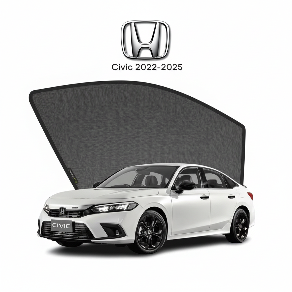 Honda Civic Sun Shades 2022–2026 | Premium UV & Heat Protection