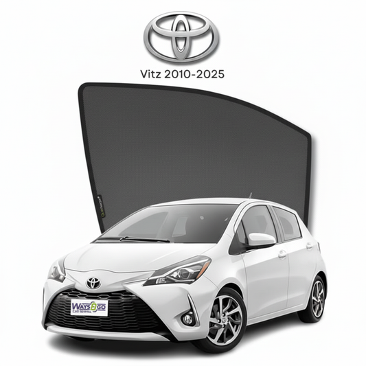 Toyota Vitz Sun Shades 2010–2015 | Premium UV & Heat Protection