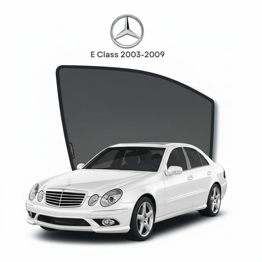 Mercedes E Class 2003–2014 Sunshades Premium UV & Heat Protection