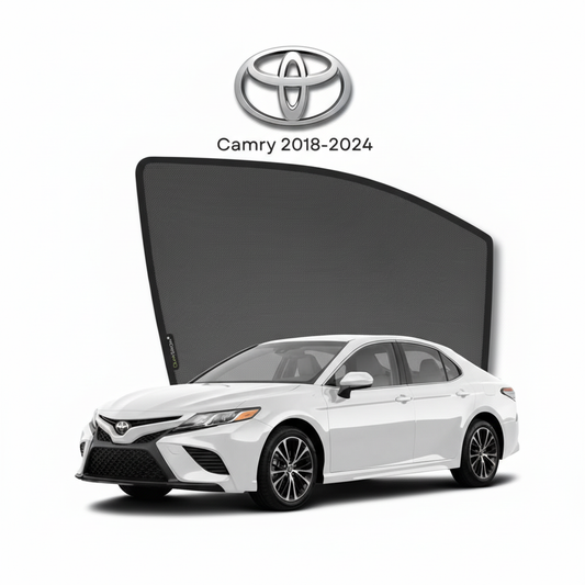 Toyota Camry Sun Shades 2018–2025 | Premium UV & Heat Protection