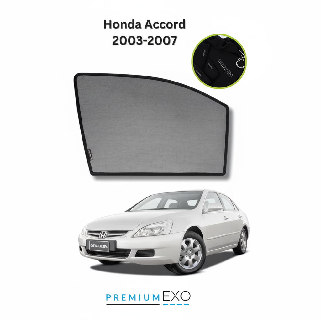 Honda Accord Sun Shades 2003–2009 | Premium UV & Heat Protection