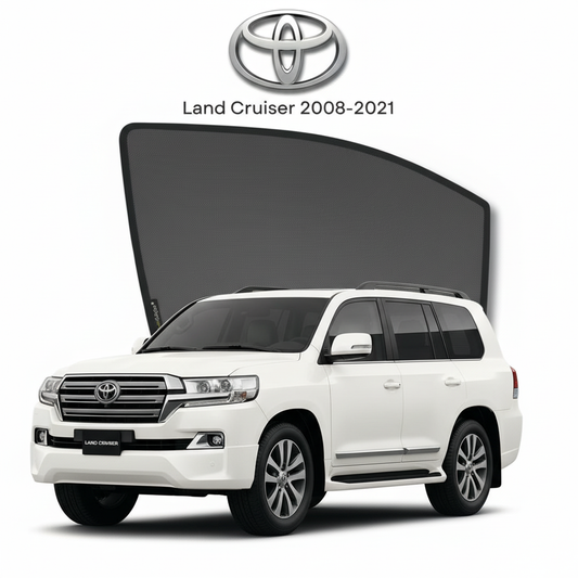 Toyota Land Cruiser Sun Shades 2008–2023 | Premium UV & Heat Protection