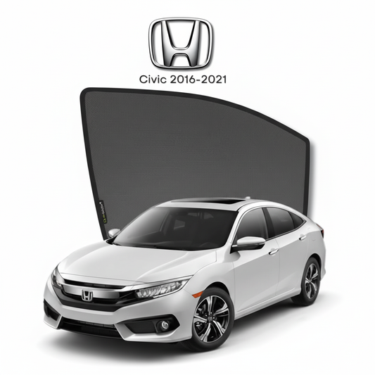 Honda Civic Sun Shades 2015–2021 | Premium UV & Heat Protection