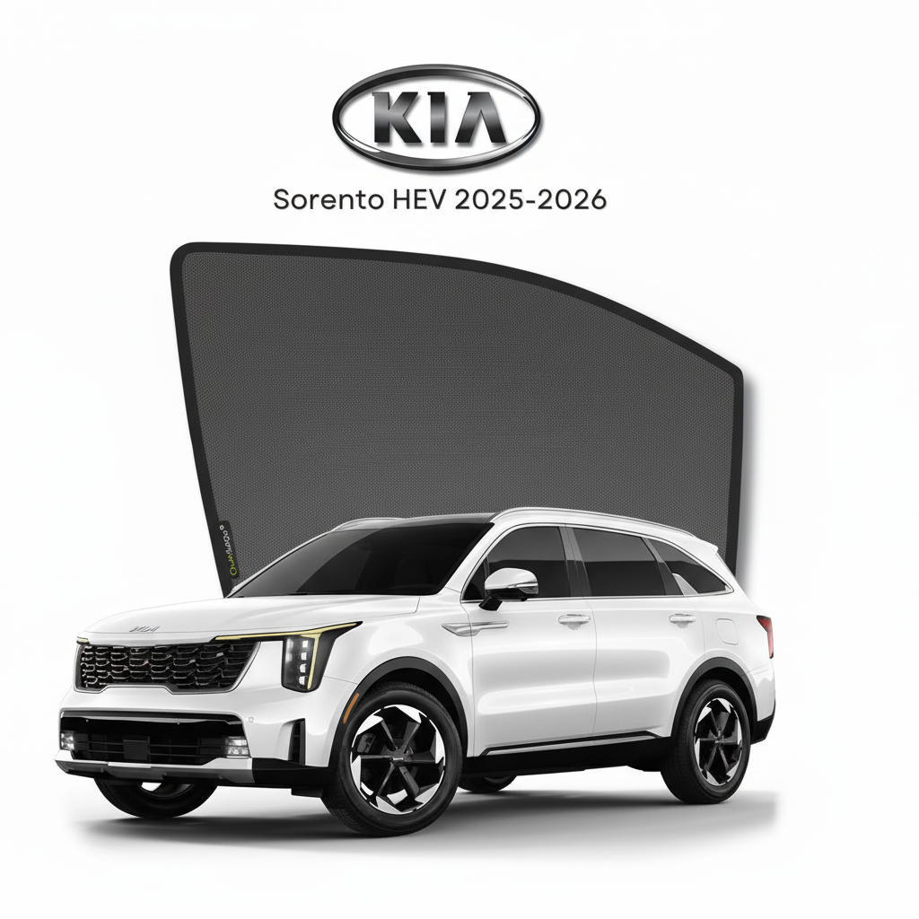 Kia Sorento HEV 2024–2026 Sunshades Premium UV & Heat Protection