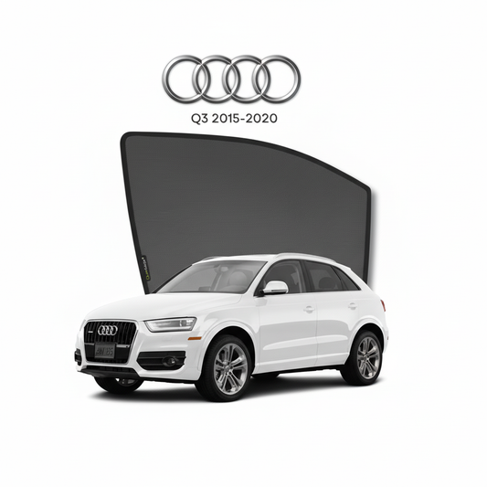 Audi Q3 2015–2023 Sunshades Premium UV & Heat Protection