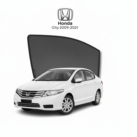Honda City Sun Shades 2009–2021 | Premium UV & Heat Protection
