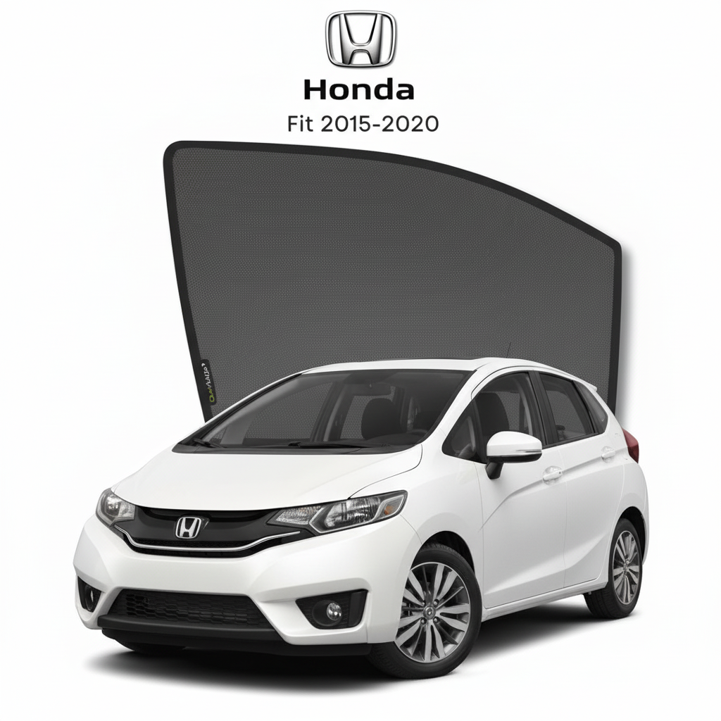 Honda Fit Sun Shades 2015–2022 | Premium UV & Heat Protection