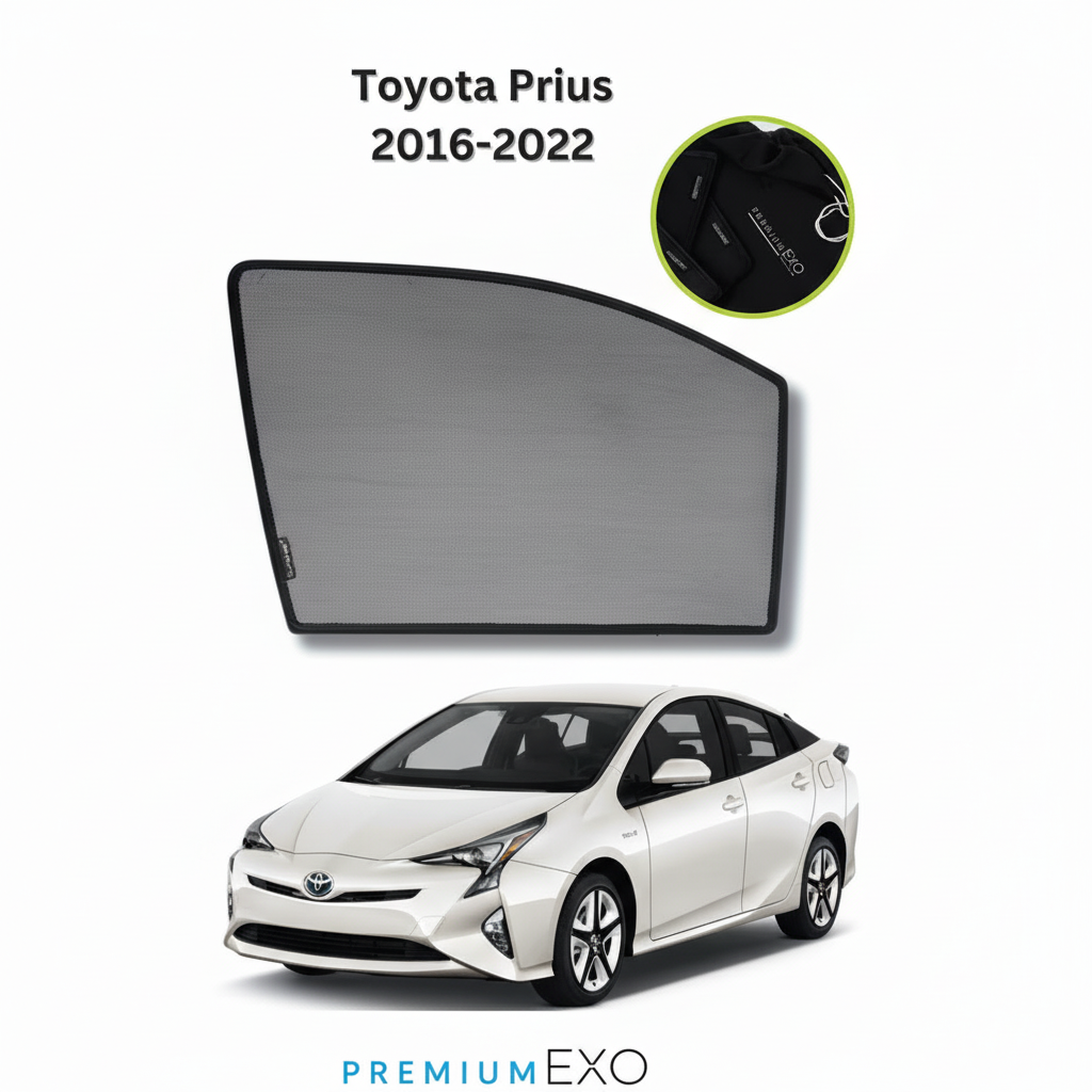 Toyota Prius Sun Shades 2009–2018 | Premium UV & Heat Protection