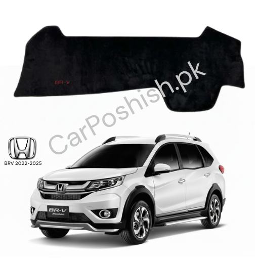 Honda BR-V Dashboard Mat – Premium Anti-Slip Black Dashboard Cover | Custom Fit 🚗✨