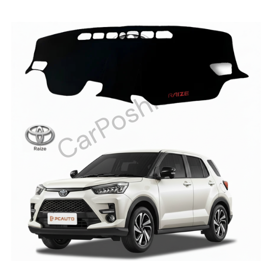 Toyota Raize Dashboard Mat – Premium Anti-Slip Black Dashboard Cover | Custom Fit 🚗✨