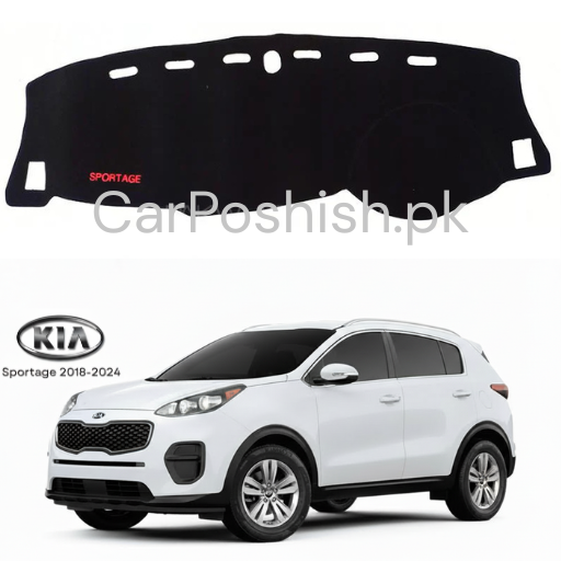 KIA Sportage Dashboard Mat – Premium Anti-Slip Black Dashboard Cover | Custom Fit 🚗